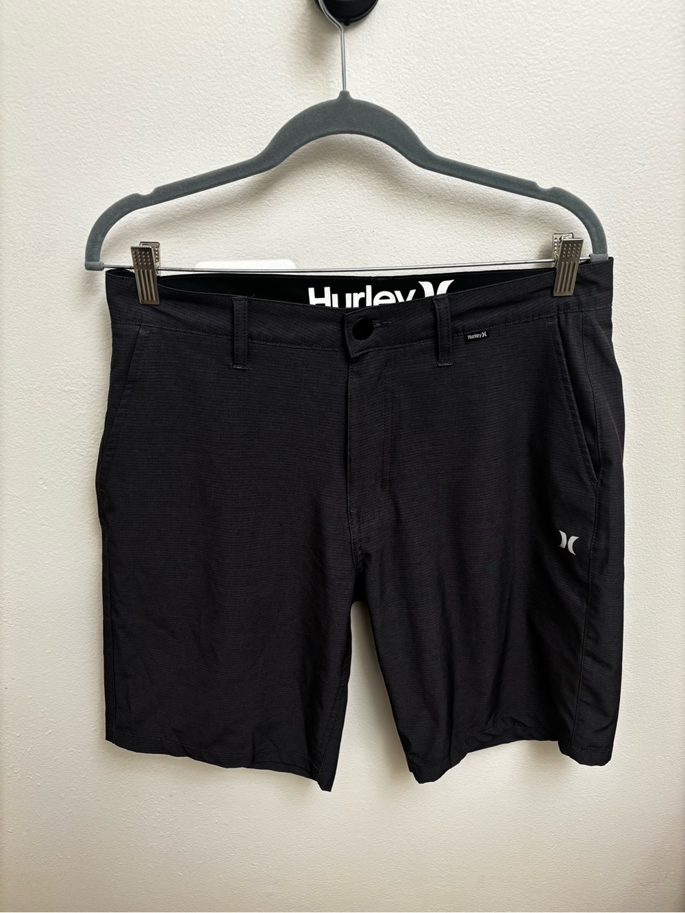 Hurley Gray Men's Hybrid Performance Shorts Board Shorts Swim Trunks Size 32